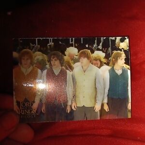 Lord of the rings trading cards